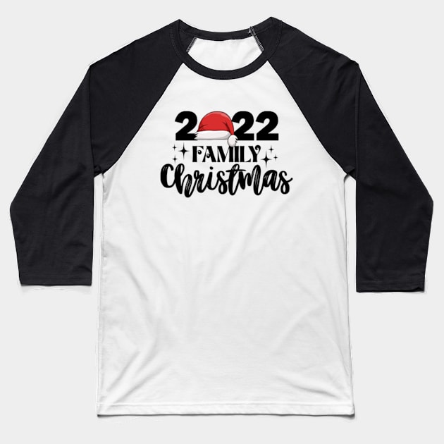 2022 Family Christmas II Baseball T-Shirt by Burblues